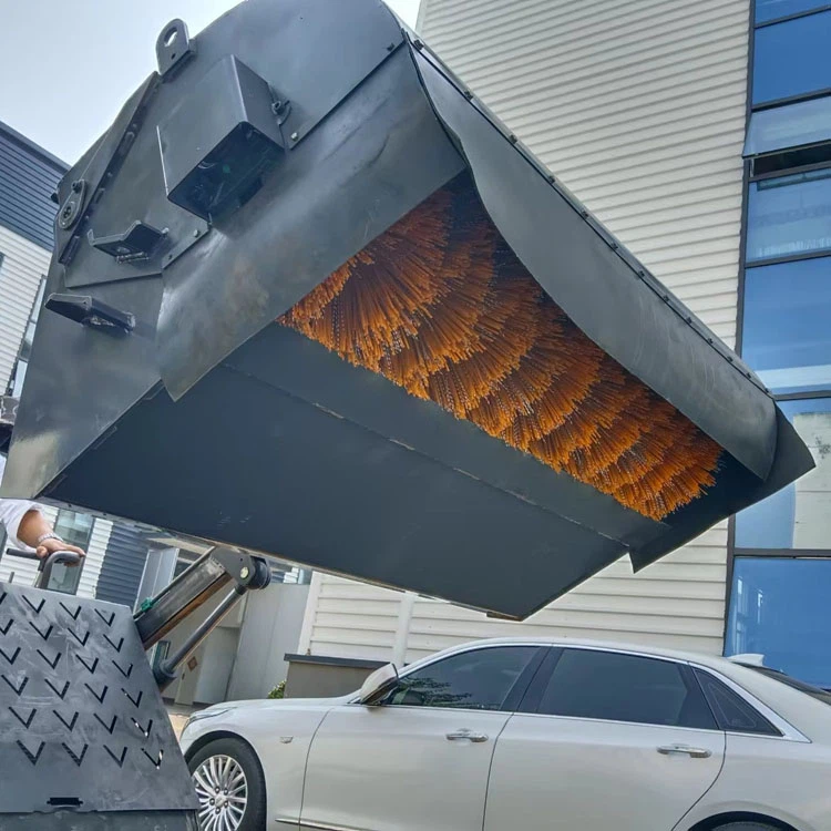 Mini Skid Steer Box Broom